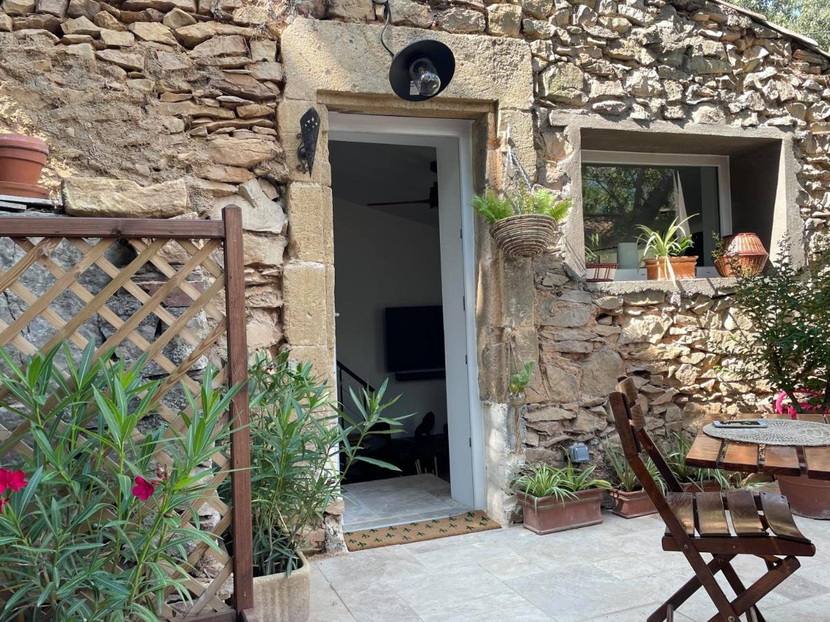 Jolie Annexe Du Mas Dans Le Coeur De La Garrigue Nimoise Villa Ним Екстериор снимка