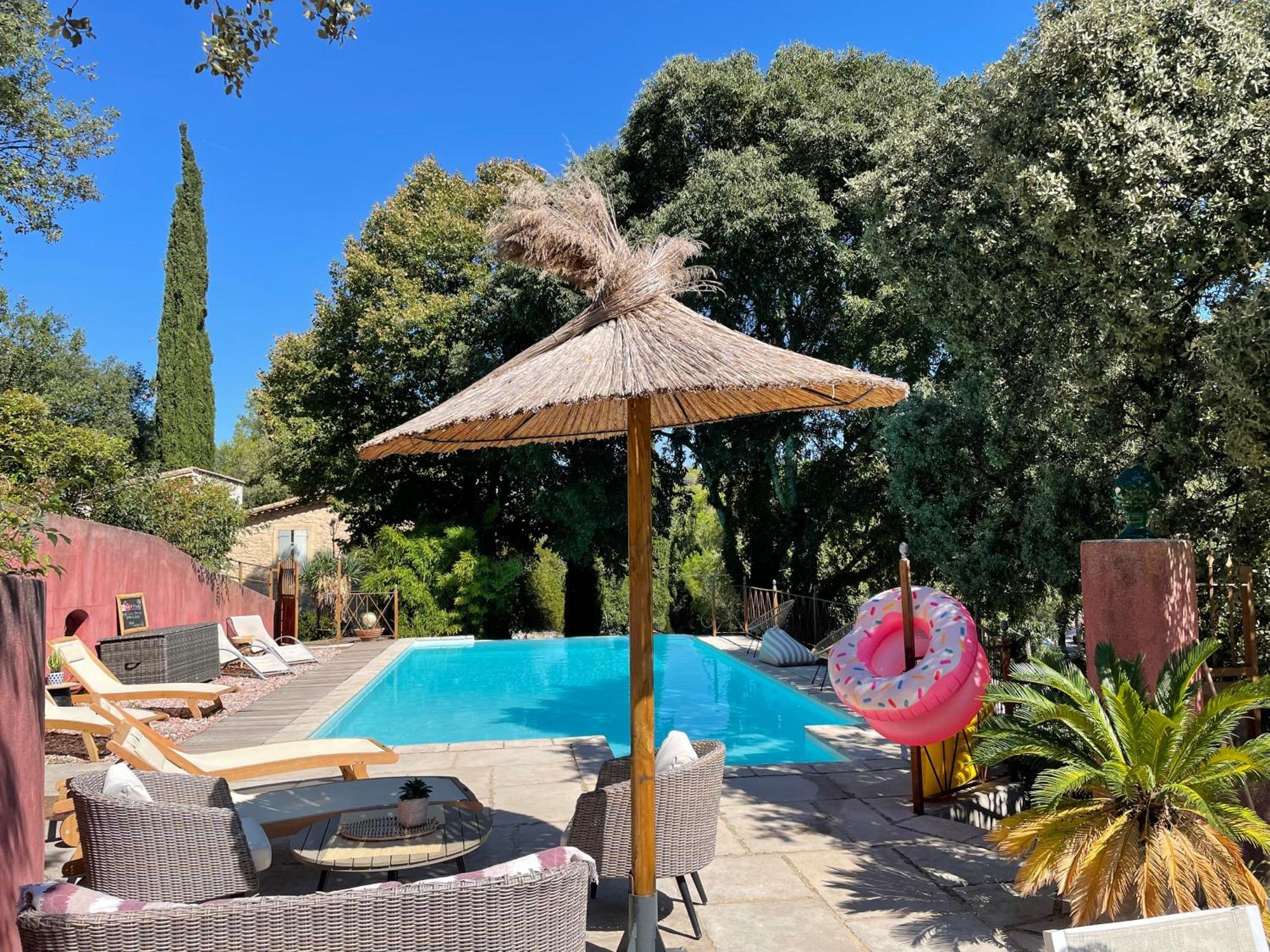 Jolie Annexe Du Mas Dans Le Coeur De La Garrigue Nimoise Villa Ним Екстериор снимка